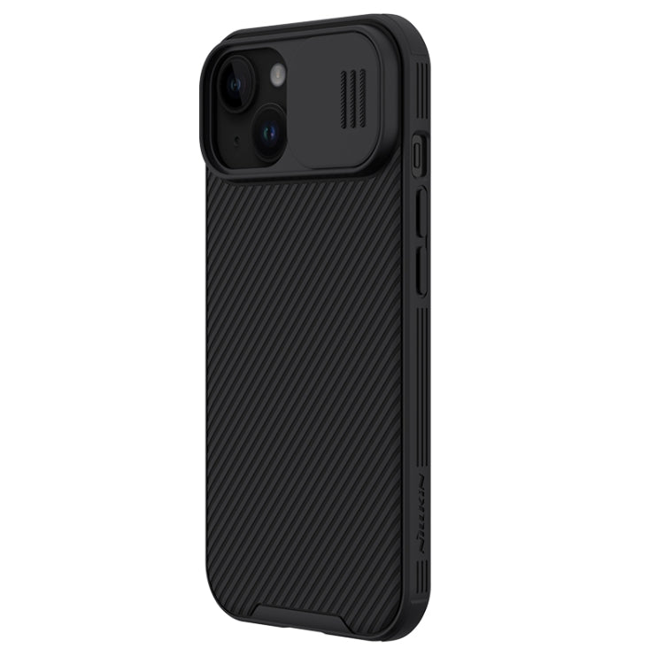For iPhone 15 NILLKIN CamShield Pro PC Phone Case(Black) - HoMEdemic™ 