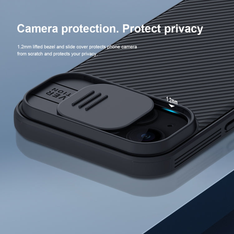 For iPhone 15 NILLKIN CamShield Pro PC Phone Case(Green) - HoMEdemic™ 