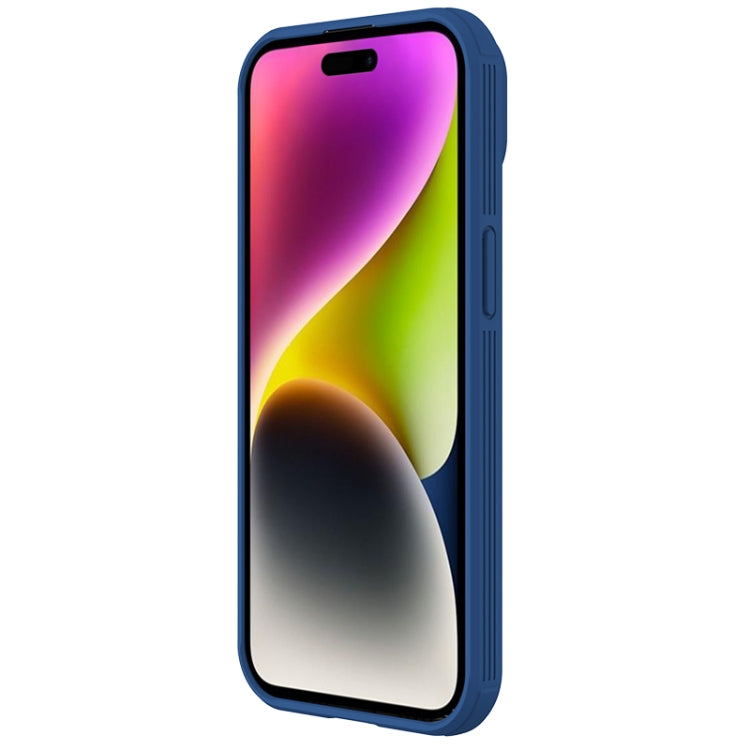 For iPhone 15 Plus NILLKIN CamShield Pro PC Phone Case(Blue) - HoMEdemic™ 