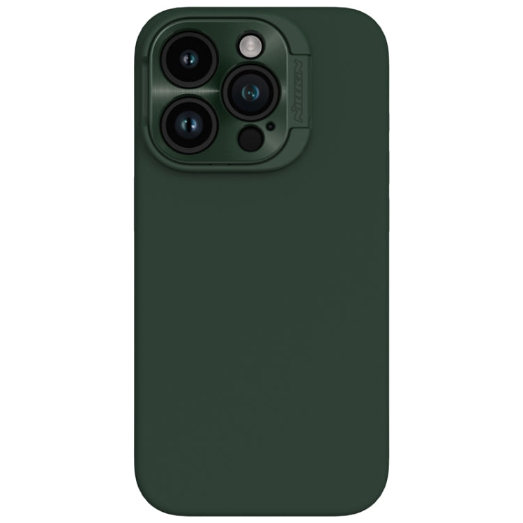 For iPhone 15 Pro Max NILLKIN Lens Wing Magsafe Magnetic Phone Case(Green) - HoMEdemic™ 