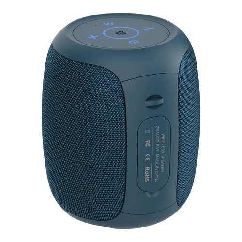 Zealot S53 IPX6 Waterproof Portable Colorful Wireless Bluetooth Speaker(Blue) - HoMEdemic™ 