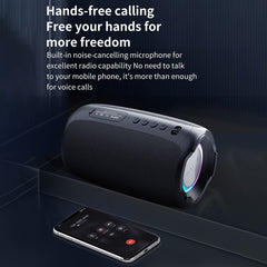 Zealot S61 IPX6 Waterproof Portable Wireless Bluetooth Speaker(Red) - HoMEdemic™ 