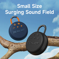 Zealot S77 IPX7 Waterproof Portable Wireless Bluetooth Speaker(Blue Cyan) - HoMEdemic™ 