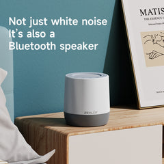 Zealot Z6 3 in 1 White Noise Sleep Aid Bluetooth Speaker with Night Light Function(White) - HoMEdemic™ 