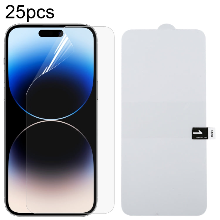 For iPhone 15 Pro Max 25pcs Full Screen Protector Explosion-proof Hydrogel Film - HoMEdemic™ 