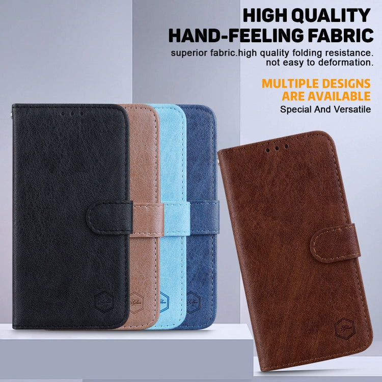 For iPhone 15 Pro Max Skin Feeling Oil Leather Texture PU + TPU Phone Case(Brown) - HoMEdemic™ 