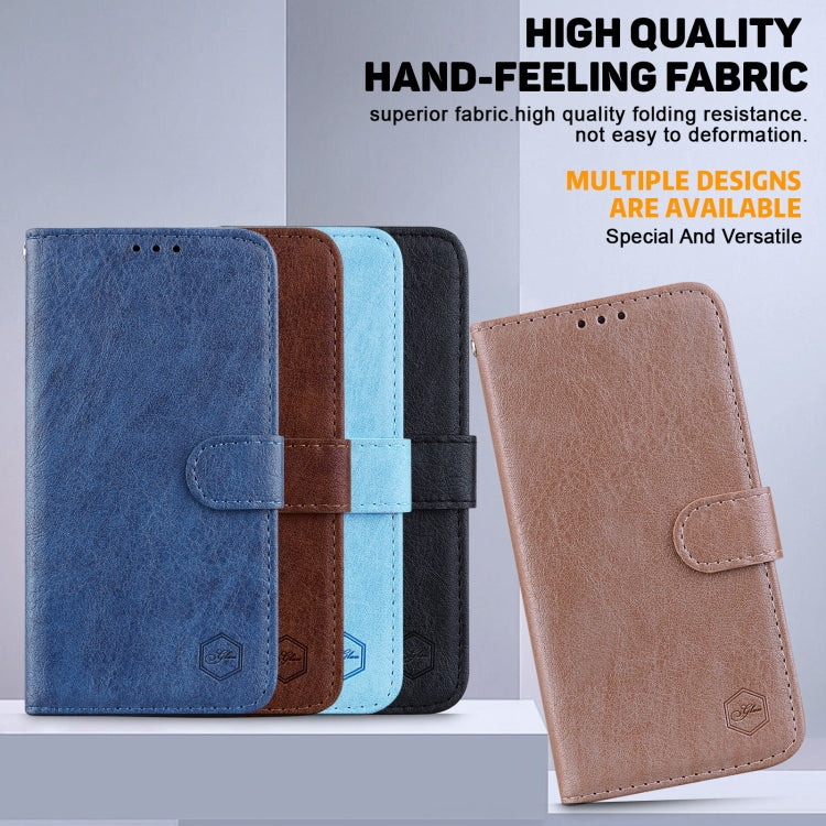 For iPhone 15 Pro Max Skin Feeling Oil Leather Texture PU + TPU Phone Case(Champagne) - HoMEdemic™ 