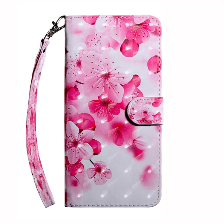 For iPhone 15 Pro Max 3D Painted Leather Phone Case(Red Flower) - HoMEdemic™ 