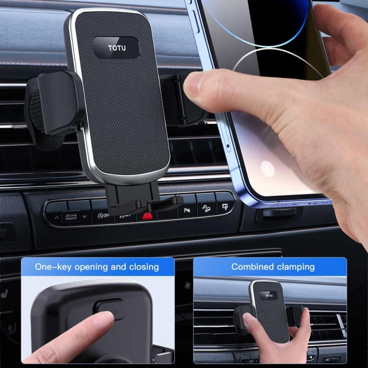 TOTU CH-5 One-Touch Locking Car Holder, Suction Cup Version(Black) - HoMEdemic™ 