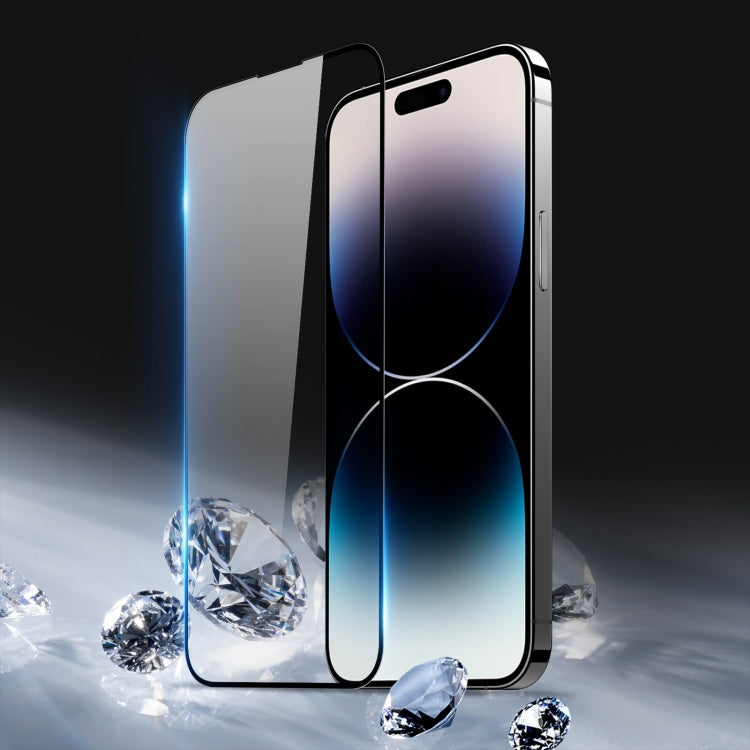 For iPhone 15 Pro Max 10pcs DUX DUCIS 0.33mm 9H Medium Alumina Tempered Glass Film - HoMEdemic™ 
