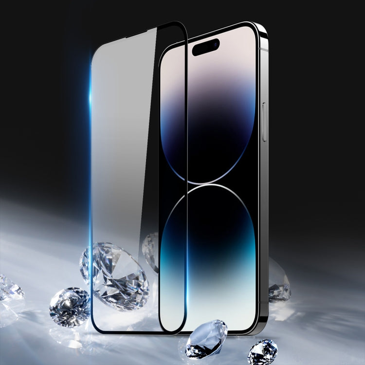 For iPhone 15 Pro 10pcs DUX DUCIS 0.33mm 9H Medium Alumina Tempered Glass Film - HoMEdemic™ 