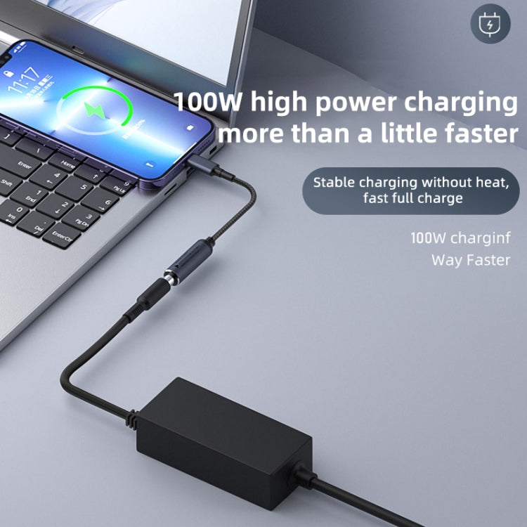 Lenovo Big Square Female to USB-C / Type-C Male 100W Computer Charging Adapter Connector - HoMEdemic™ 