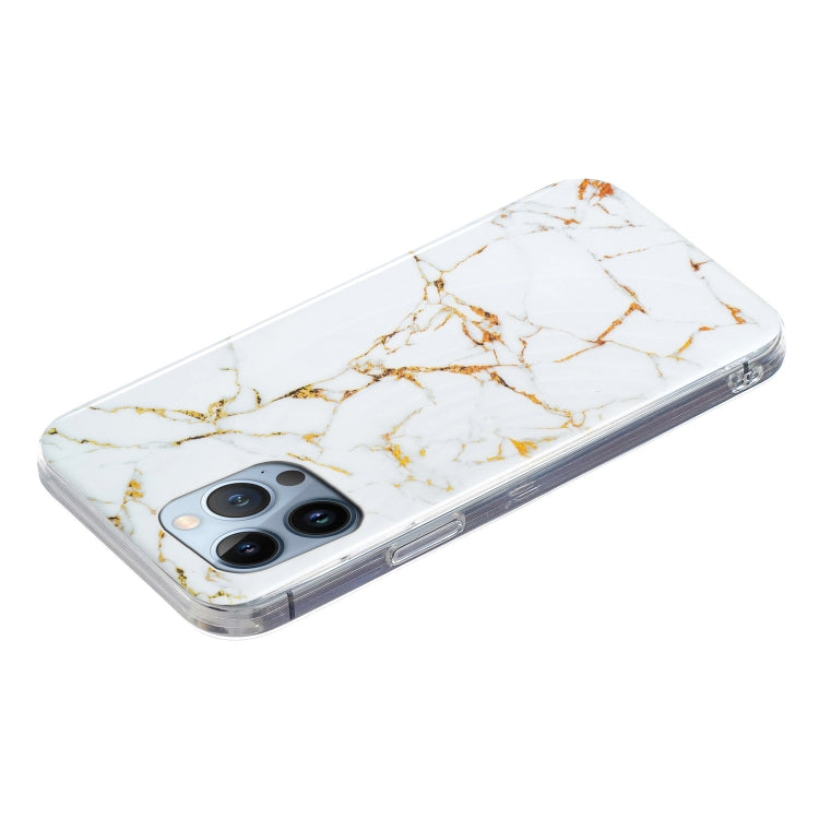 IMD Marble TPU Phone Case For iPhone 15 Pro(White) - HoMEdemic™ 