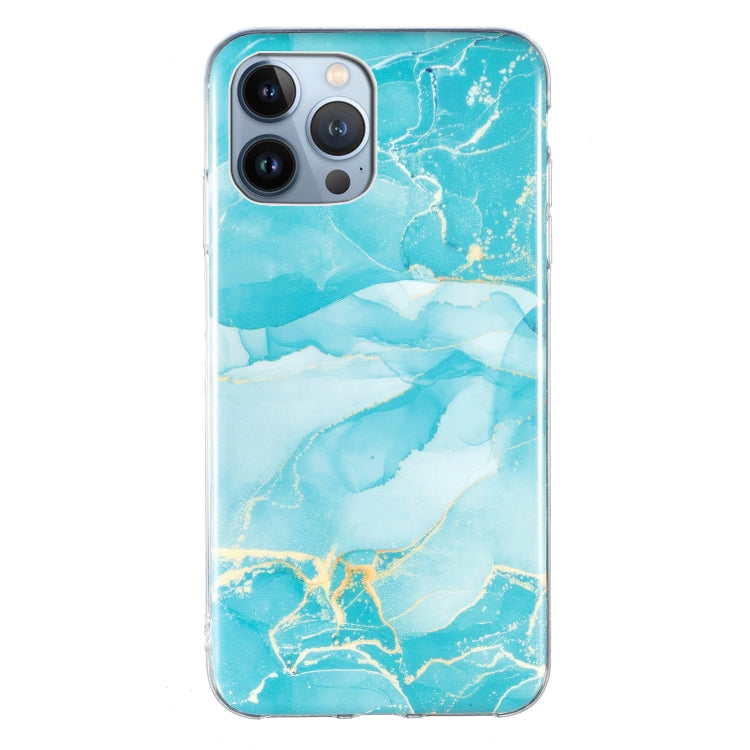 IMD Marble TPU Phone Case For iPhone 15 Pro Max(Green) - HoMEdemic™ 