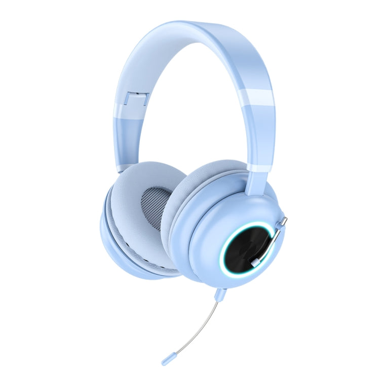 T&G KE-29 Foldable Wireless Headset with Microphone(Blue) - HoMEdemic™ 
