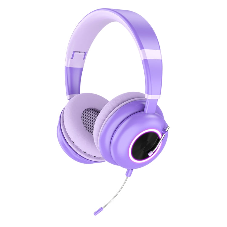 T&G KE-29 Foldable Wireless Headset with Microphone(Purple) - HoMEdemic™ 