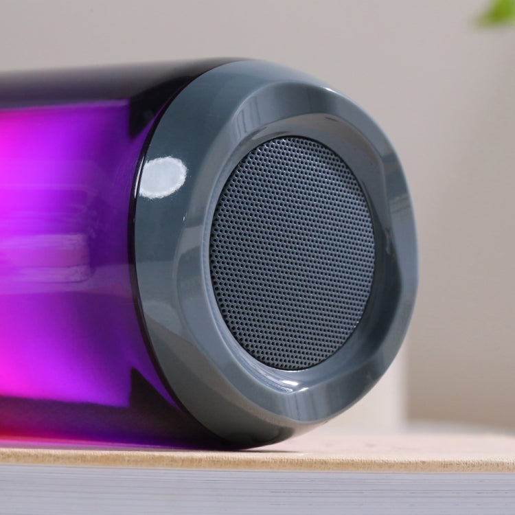 T&G TG651 Portable LED Wireless Bluetooth Speaker Outdoor TWS Subwoofer(Grey) - HoMEdemic™ 