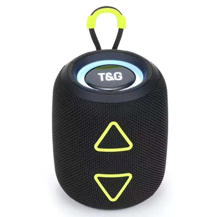 T&G TG655 Outdoor Portable TWS Wireless Bluetooth Speaker LED Light Stereo Subwoofer(Black) - HoMEdemic™ 