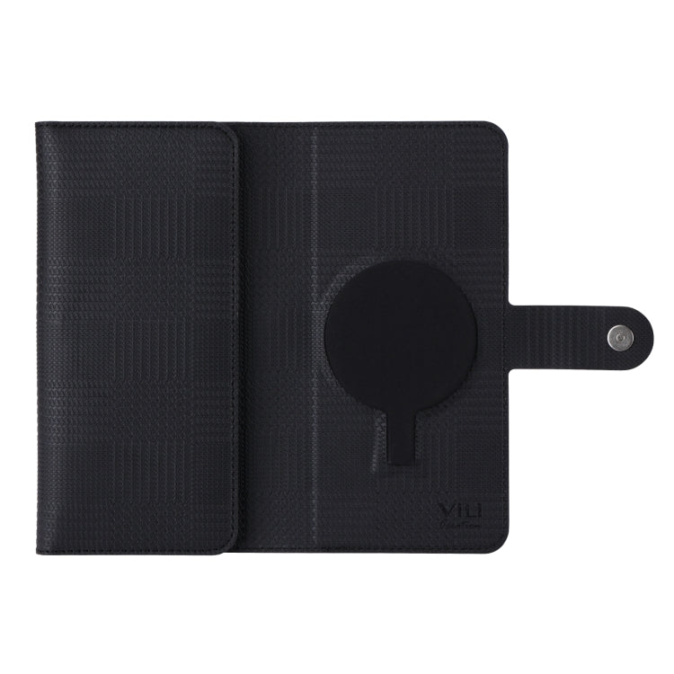 For iPhone 13 Pro Max ViLi GHB Series MagSafe Magnetic Zipper Leather Phone Case(Black) - HoMEdemic™ 