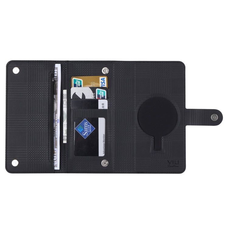 For iPhone 13 Pro Max ViLi GHB Series MagSafe Magnetic Zipper Leather Phone Case(Black) - HoMEdemic™ 