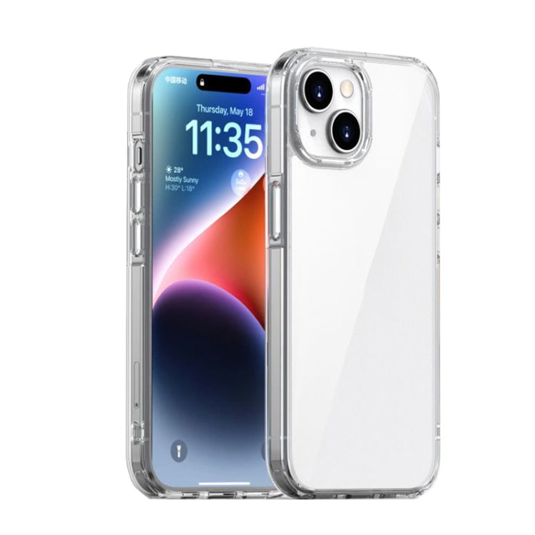 For iPhone 15 Plus iPAKY Aurora Series Shockproof PC + TPU Protective Phone Case(Transparent) - HoMEdemic™ 