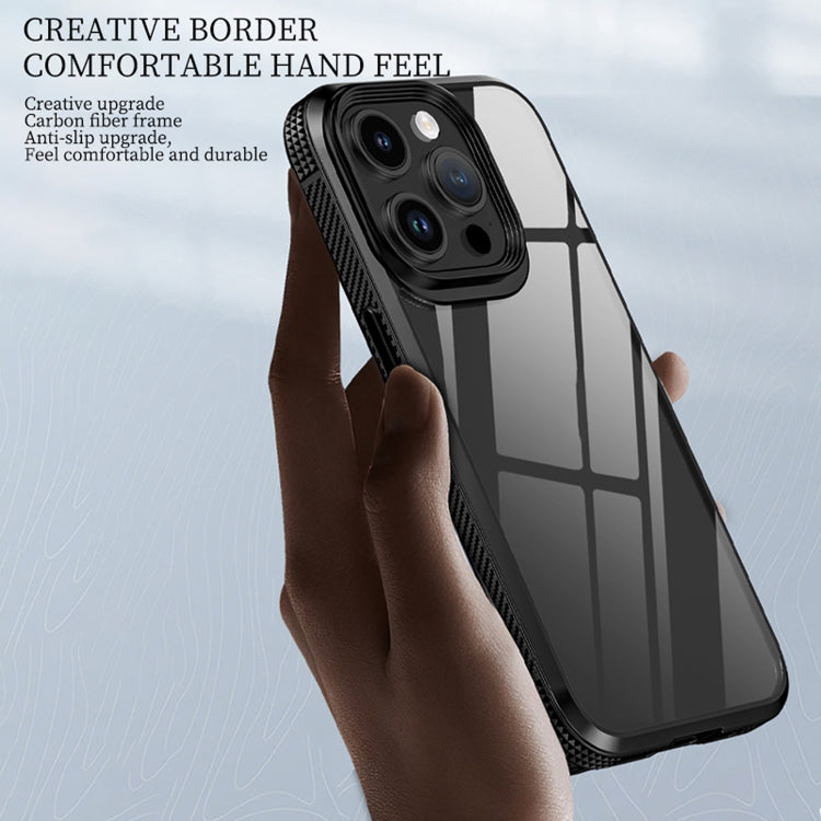 For iPhone 15 iPAKY MG Series Transparent PC+TPU Phone Case(Grey) - HoMEdemic™ 