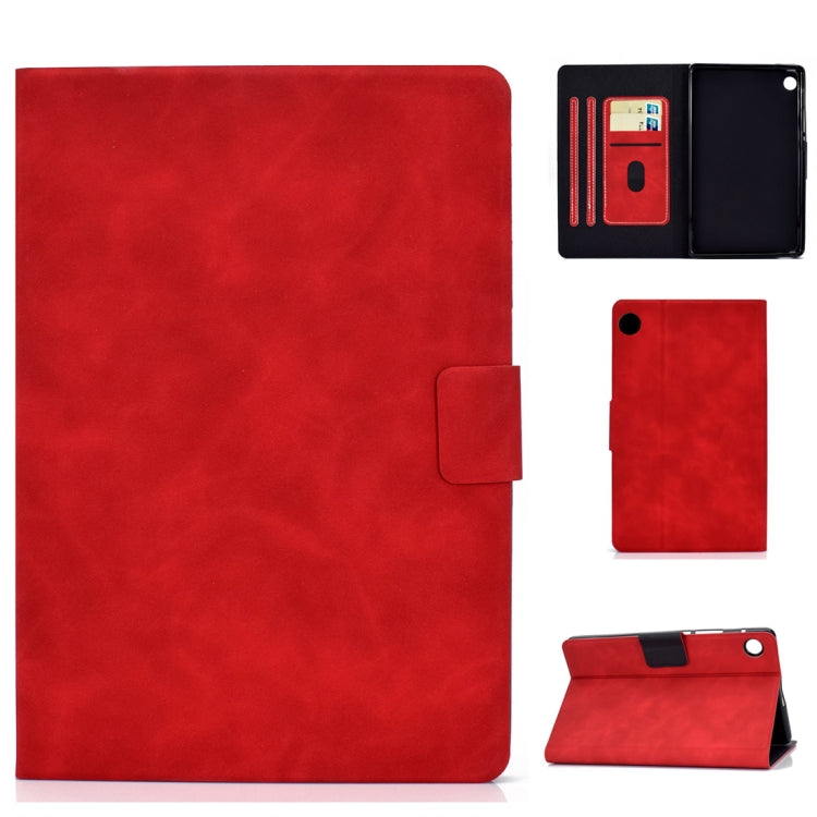 Cowhide Texture Horizontal Flip Leather Case with Holder & Card Slots & Sleep / Wake-up Function, For Huawei MatePad T8, For Huawei MediaPad T5, For Lenovo M10 Plus TB-X606F - HoMEdemic™ 