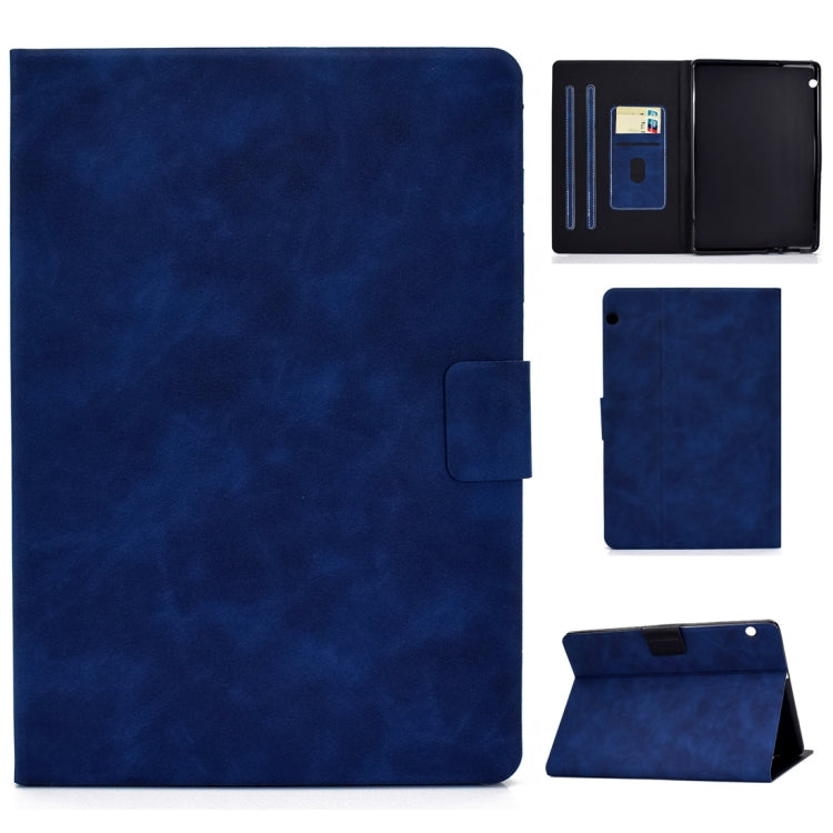 Cowhide Texture Horizontal Flip Leather Case with Holder & Card Slots & Sleep / Wake-up Function, For Huawei MatePad T8, For Huawei MediaPad T5, For Lenovo M10 Plus TB-X606F - HoMEdemic™ 