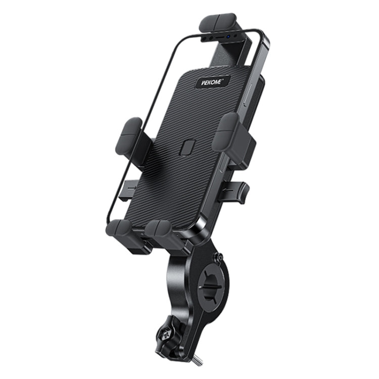WK WA-S57 Pop Power Series Mechanical Motorcycle Phone Holder(Black) - HoMEdemic™ 