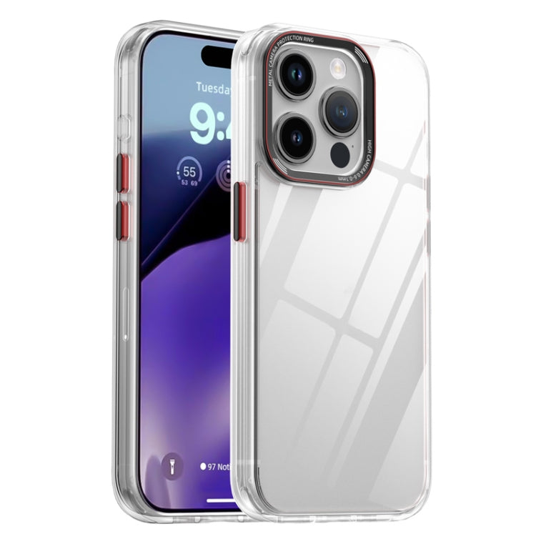 For iPhone 15 Pro Max iPAKY MG Series Transparent PC+TPU Phone Case(Transparent) - HoMEdemic™ 