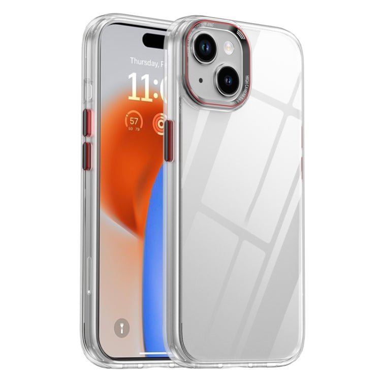 For iPhone 15 Plus iPAKY MG Series Transparent PC+TPU Phone Case(Transparent) - HoMEdemic™ 