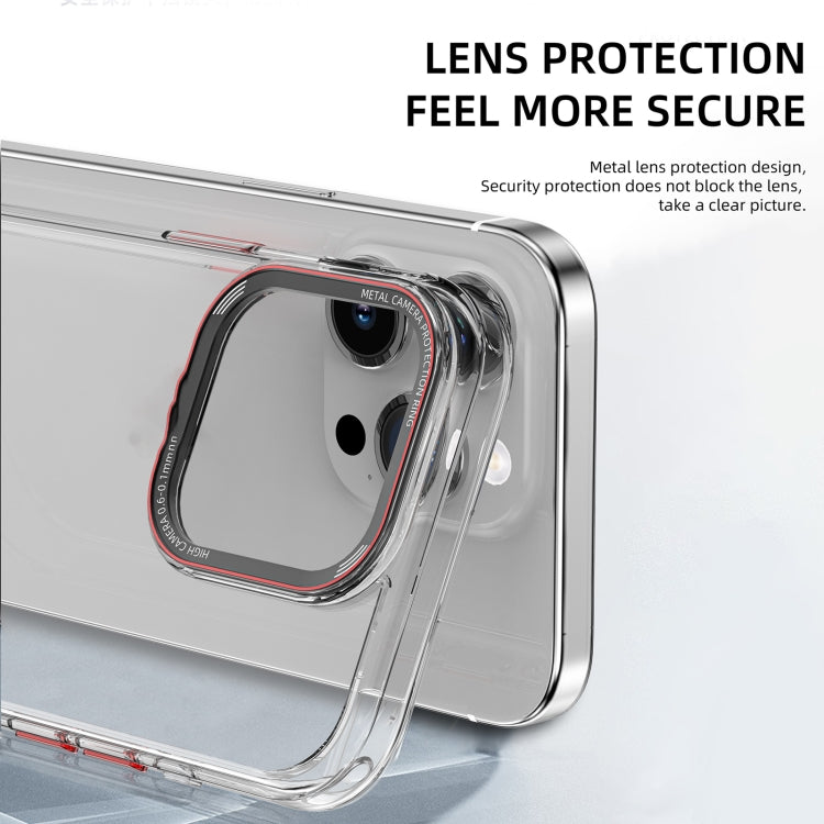 For iPhone 15 iPAKY MG Series Transparent PC+TPU Phone Case(Transparent) - HoMEdemic™ 