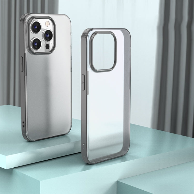 For iPhone 15 Pro Armor Frosted Phone Case(Grey) - HoMEdemic™ 