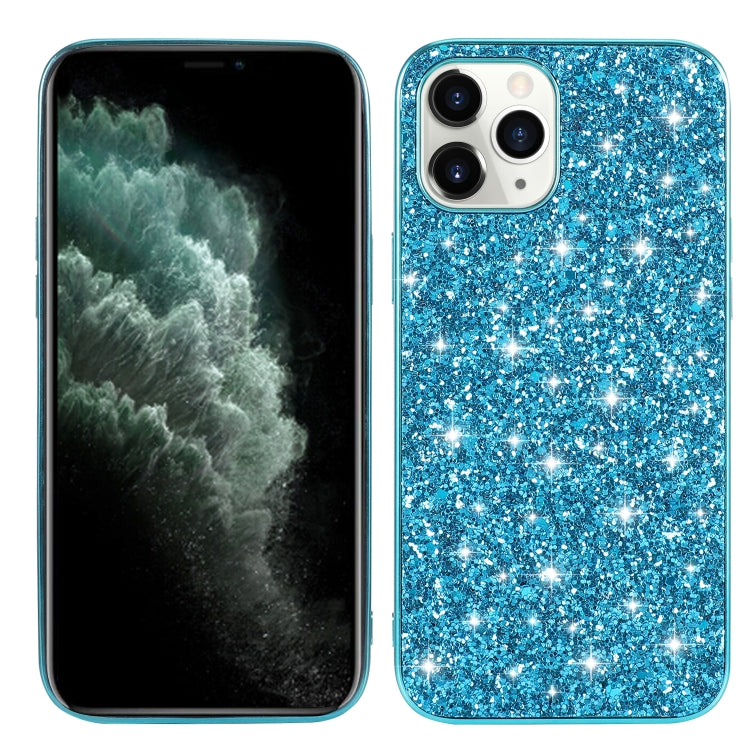 For iPhone 15 Pro Glitter Powder TPU Phone Case(Blue) - HoMEdemic™ 