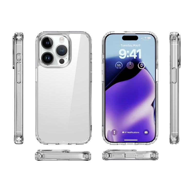 For iPhone 15 Pro Max iPAKY XJ Series Transparent PC+TPU Phone Case - HoMEdemic™ 