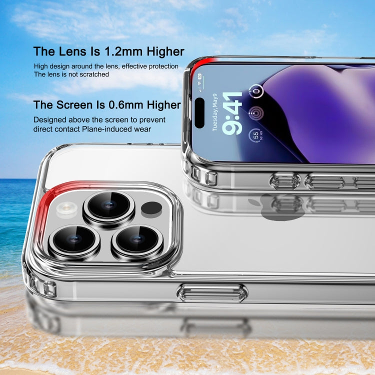 For iPhone 15 Pro Max iPAKY XJ Series Transparent PC+TPU Phone Case - HoMEdemic™ 