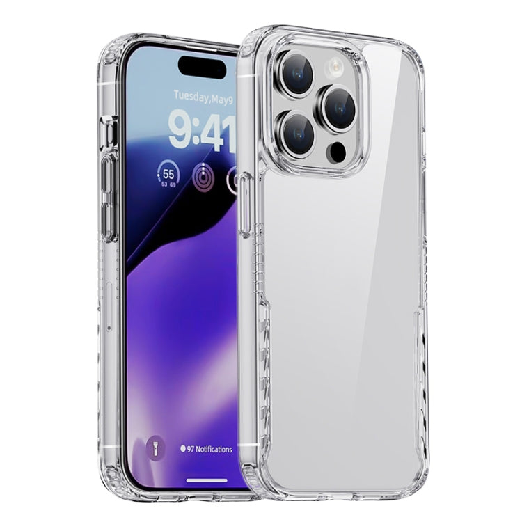 For iPhone 15 Pro iPAKY YG Series Transparent PC+TPU Phone Case(Transparent) - HoMEdemic™ 