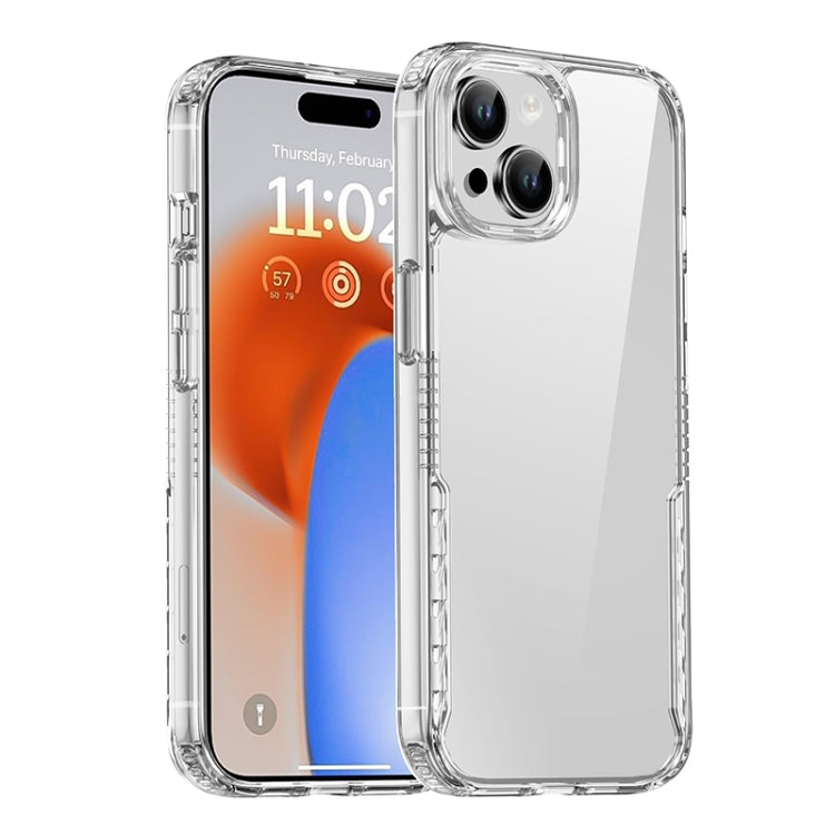 For iPhone 15 iPAKY YG Series Transparent PC+TPU Phone Case(Transparent) - HoMEdemic™ 