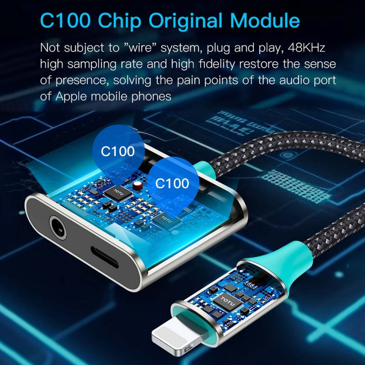 TOTU AD-3 8 Pin to 3.5mm Audio Adapter - HoMEdemic™ 