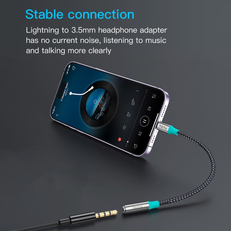TOTU AD-3 8 Pin to 3.5mm Audio Adapter - HoMEdemic™ 