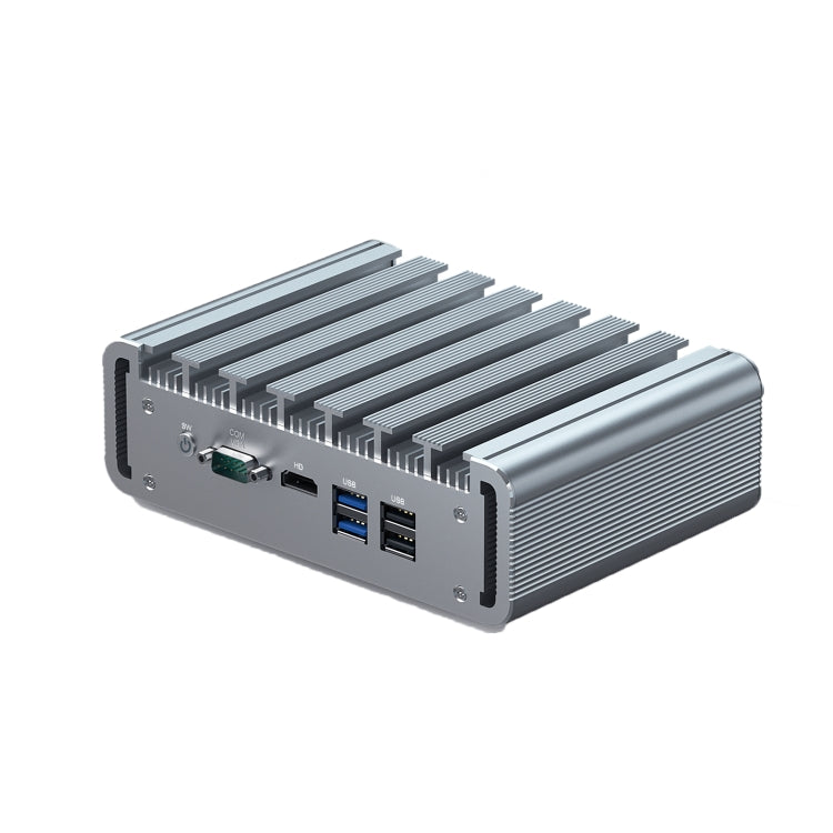 HYSTOU PO9B-J4125-6L Embedded Intel Celeron J4125 Processor Six Network Ports Mini Host, Specification:4GB+64GB - HoMEdemic™ 