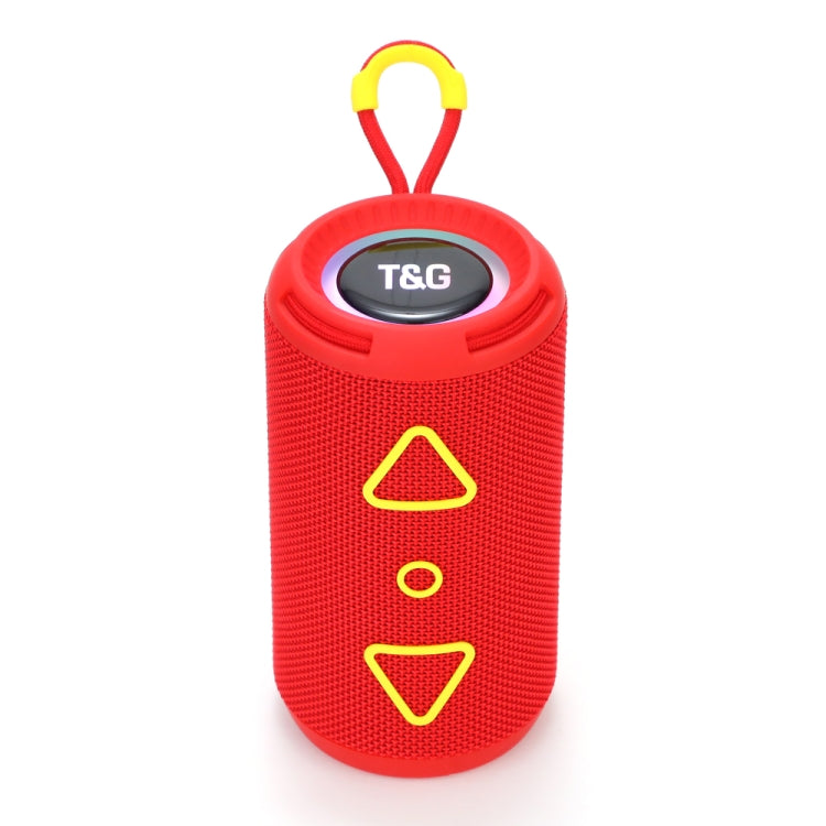 T&G TG-656 Portable Wireless 3D Stereo Subwoofer Bluetooth Speaker Support FM / LED Atmosphere Light(Red) - HoMEdemic™ 