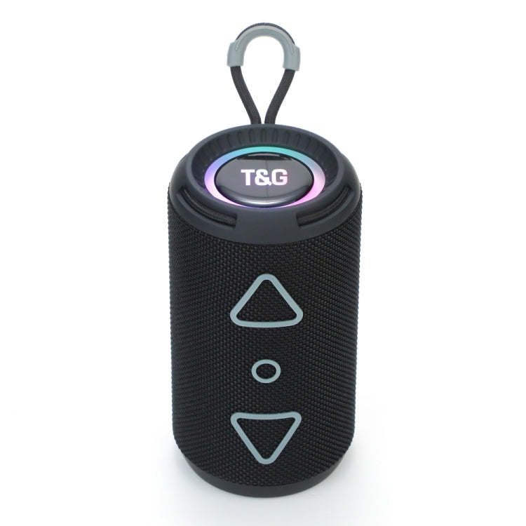 T&G TG-656 Portable Wireless 3D Stereo Subwoofer Bluetooth Speaker Support FM / LED Atmosphere Light(Black) - HoMEdemic™ 