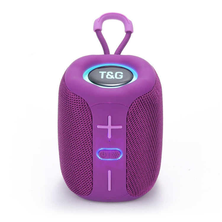 T&G TG-658 Outdoor USB High Power 8W Heavy Bass Wireless Bluetooth Speaker(Purple) - HoMEdemic™ 