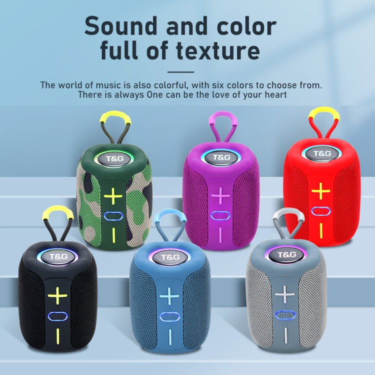 T&G TG-658 Outdoor USB High Power 8W Heavy Bass Wireless Bluetooth Speaker(Red) - HoMEdemic™ 