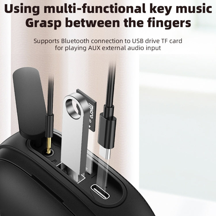 T&G TG-813 2 in 1 TWS Bluetooth Speaker Earphone with Charging Box(Green) - HoMEdemic™ 