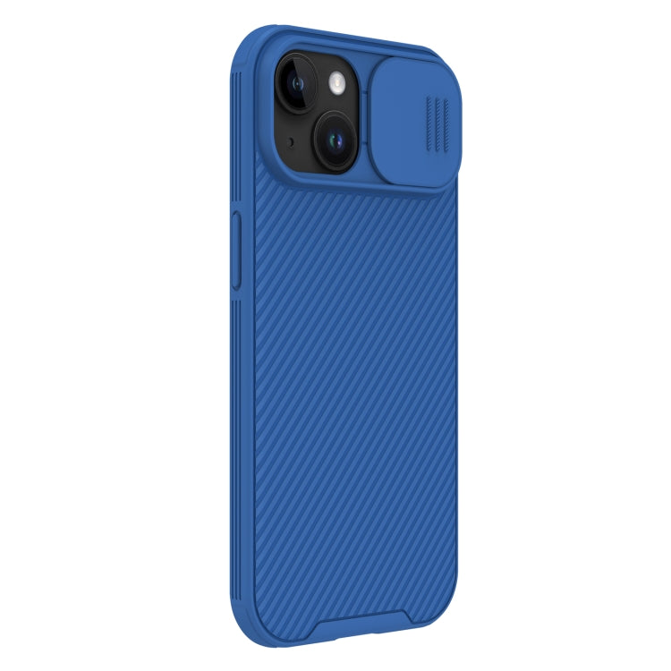 For iPhone 15 NILLKIN CamShield Pro Magnetic Magsafe Phone Case(Blue) - HoMEdemic™ 