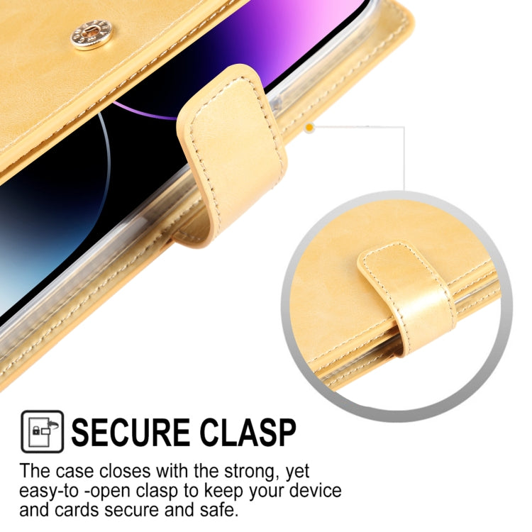 For iPhone 15 Pro Max GOOSPERY MANSOOR DIARY 9 Card Slots Leather Phone Case(Mint Green) - HoMEdemic™ 