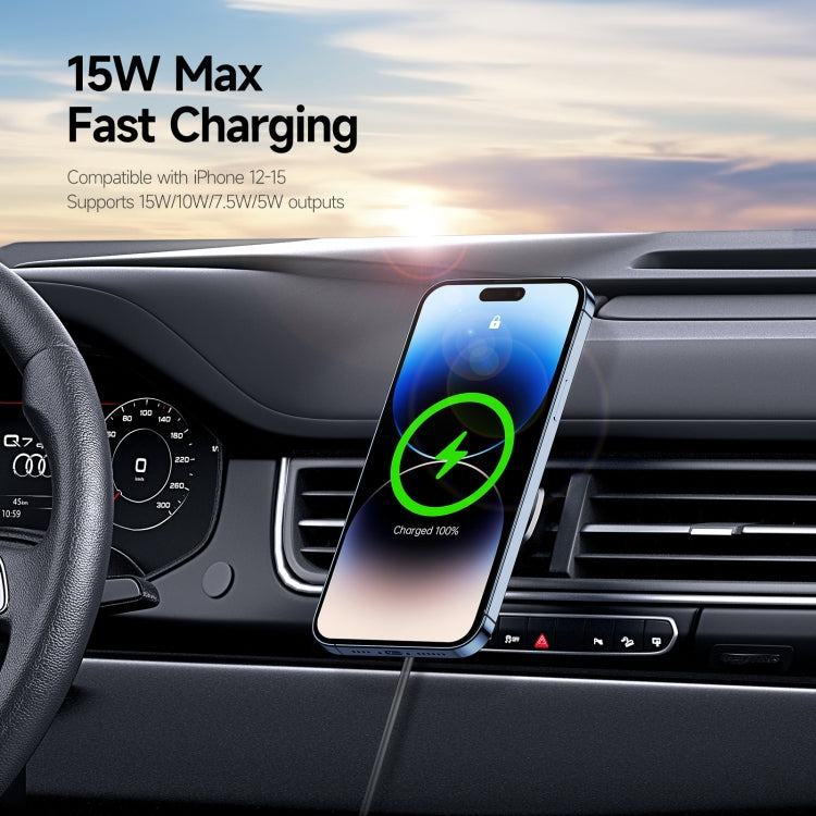 DUZZONA V2 15W Transparent Car Magnetic Wireless Charger - HoMEdemic™ 
