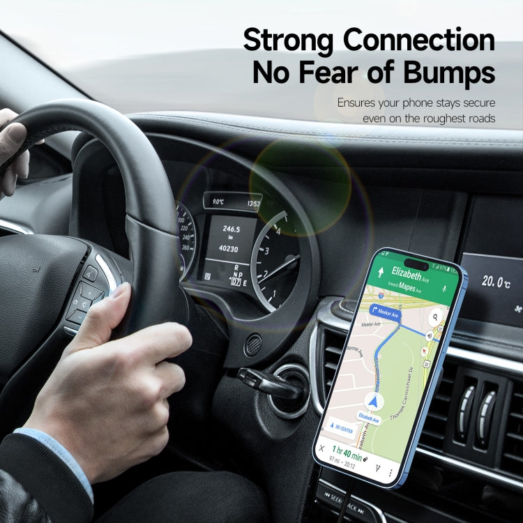 DUZZONA V2 15W Transparent Car Magnetic Wireless Charger - HoMEdemic™ 